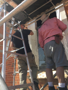 Lifting out the overglazing