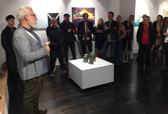 Mark Wotherspoon delivering the opening welcome